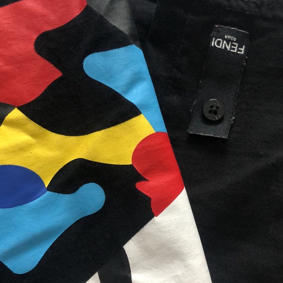 New FENDI monster eyes Tee shirt - Picture 3 of 9